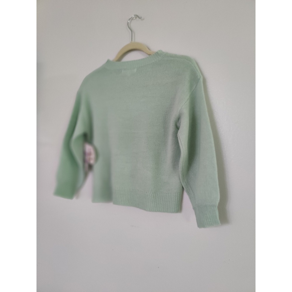 Daisy & Cle Long Sleeve Sweater Size M 10/12 NWT With A White 🤍 Beautiful) - Picture 6 of 6